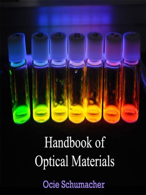 cover image of Handbook of Optical Materials
